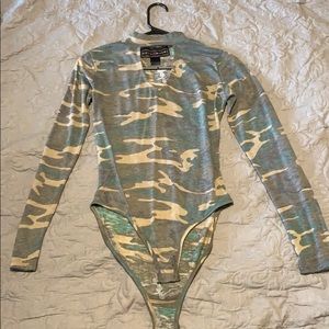 Camo bodysuit